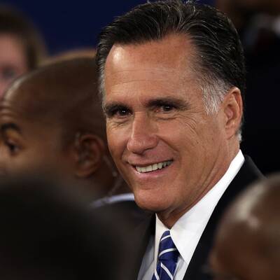 Obama und Romney in der 