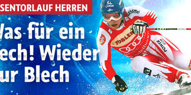 Wieder nur Blech für Österreich