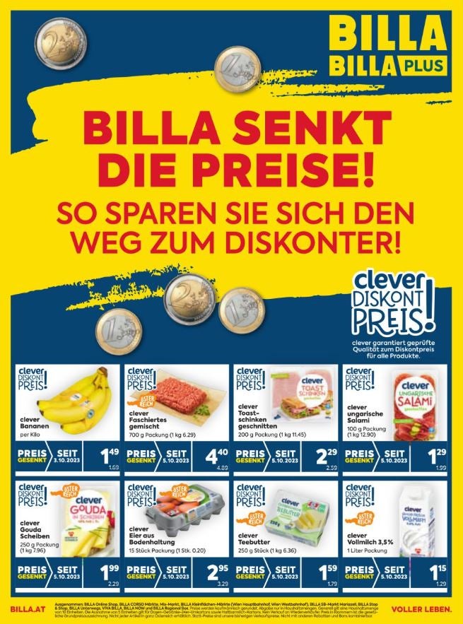 Billa Angebote