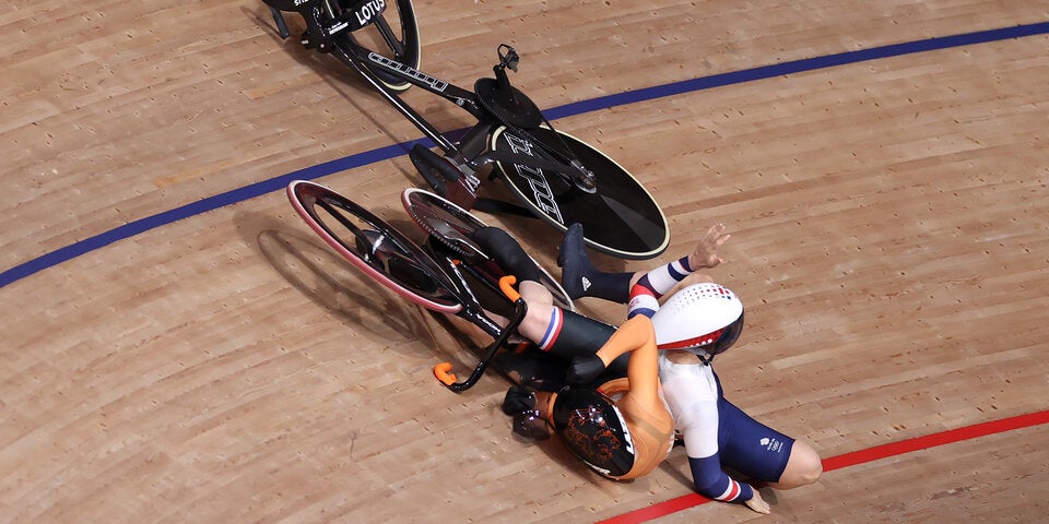 Schock: Rad-Crash überschattet Olympia