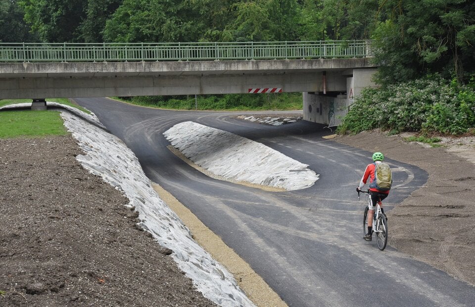 Der Traisentalradweg kann wieder durchgehend befahren werden.