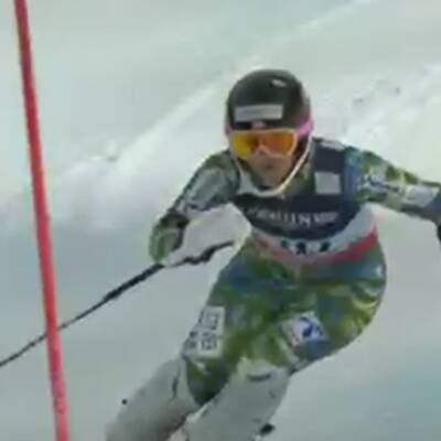 Die Bilder der Damen-Superkombi