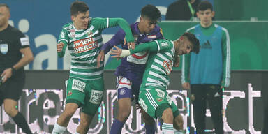 Rapid-Ultras senden 'Geisterbotschaft' an Erzrivalen