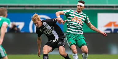 Rapid patzt gegen zehn Grazer