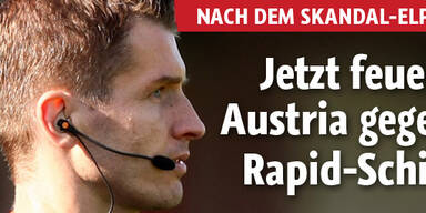 Austria
schießt gegen
Rapid-Schiri