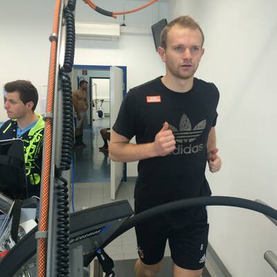 Die Rapid-Kicker bei den Leistungstests