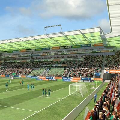 Das ist das neue Rapid-Stadion