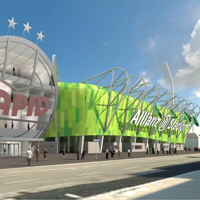 Das ist das neue Rapid-Stadion