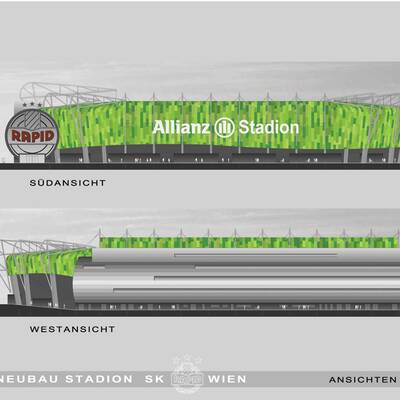 Das ist das neue Rapid-Stadion