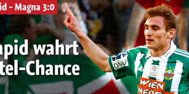 Rapid wahrt Titel-Chance gegen Schöttel