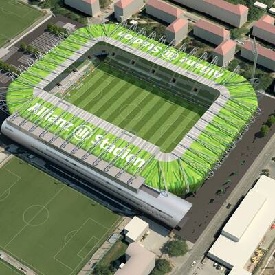 Das ist das neue Rapid-Stadion