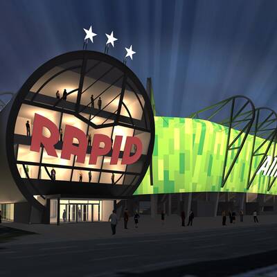 Das ist das neue Rapid-Stadion