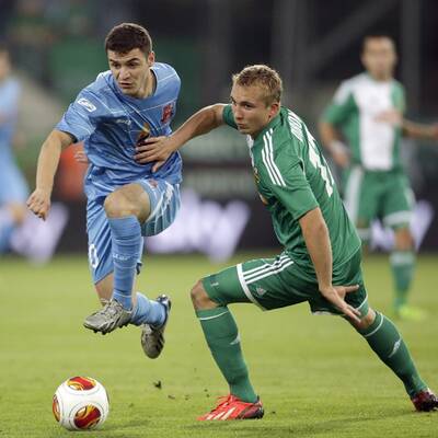 Rapid-Dila Gori: Die besten Bilder