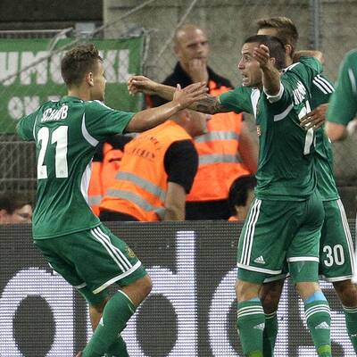 Rapid-Dila Gori: Die besten Bilder