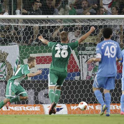 Rapid-Dila Gori: Die besten Bilder