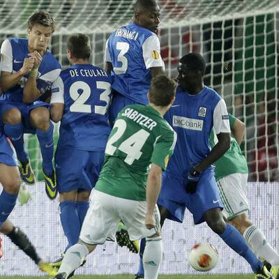 Rapid vs. Genk: Die besten Bilder