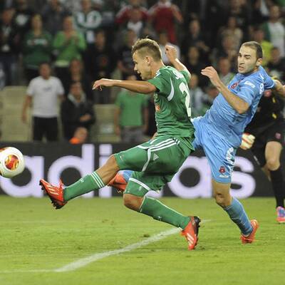 Rapid-Dila Gori: Die besten Bilder