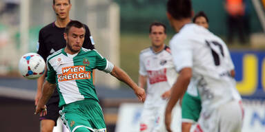 Rapidler krachen auf Bollwerk