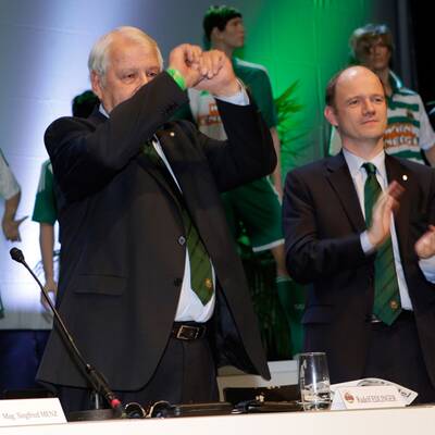 Bilder von der Rapid-Hauptversammlung