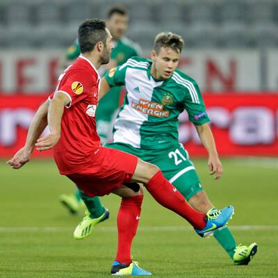 Die besten Bilder von Thun vs. Rapid