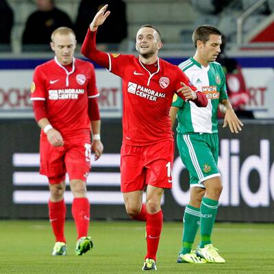Die besten Bilder von Thun vs. Rapid