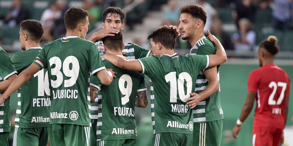 4:1! Rapid glänzt zum Auftakt gegen Admira