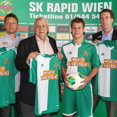 Das neue Heim-Trikot von Rapid