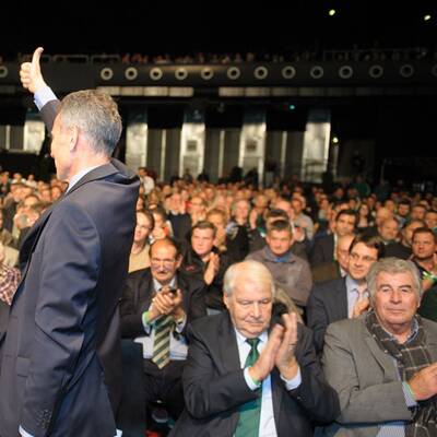 Bilder von der Rapid-Hauptversammlung