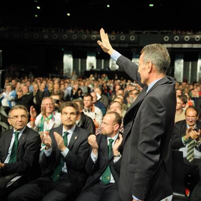 Bilder von der Rapid-Hauptversammlung