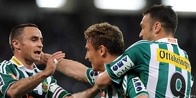 8.000 Rapidler stürmen Mattersburg