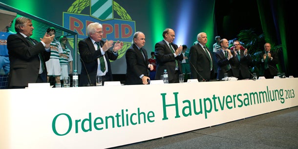 Krammer ist neuer Rapid-Präsident