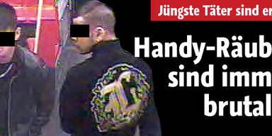 Brutale Räuber sind erst acht Jahre alt!