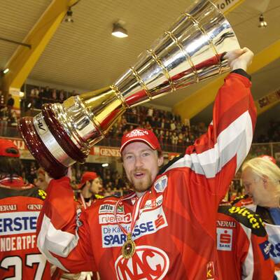 So feiern die KAC-Cracks den Jubiläumstitel