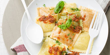 Ravioli mit Faschiertem
