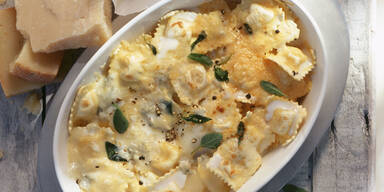 Ravioli mit Kaese