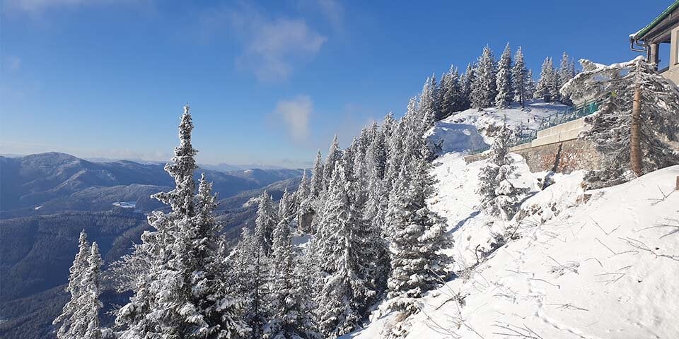 Schneeschuhabenteuer auf der Raxalpe