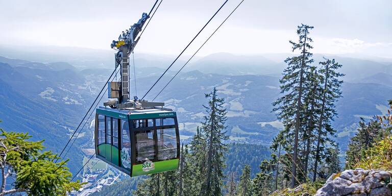 Osteraktion beendet die Wintersaison der Rax-Seilbahn