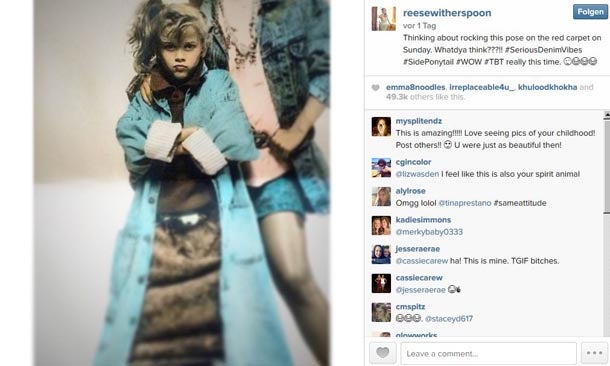 Reese Witherspoon im Oscar-Fieber