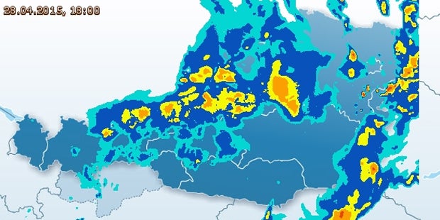 Sturm bläst uns den Frühling weg
