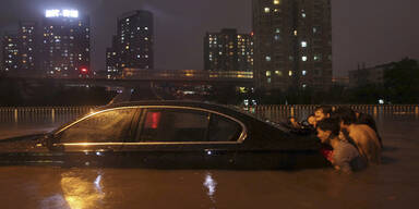 Jahrhundert-Regen fordert 10 Tote in China