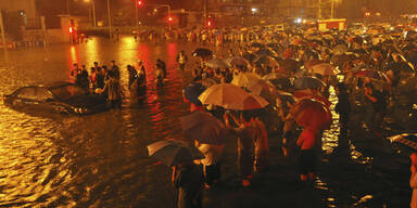 Jahrhundert-Regen fordert 10 Tote in China