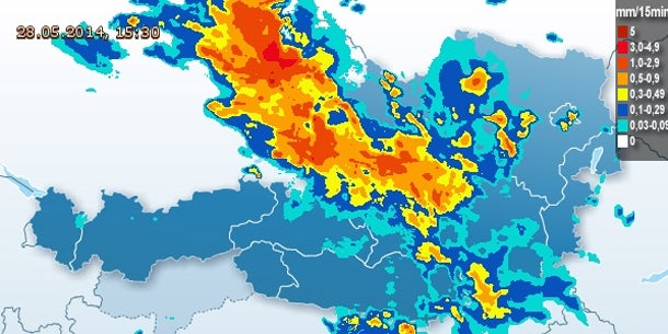 Angst vor dem großen Regen