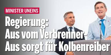Aus vom Verbrenner-Aus sorgt für Kolbenreiber im Koalitionsmotor