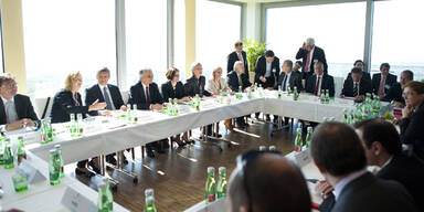 Neustart  der Regierung am Kahlenberg