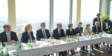 Neustart  der Regierung am Kahlenberg