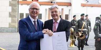 Reinhart Rohr und Peter Kaiser