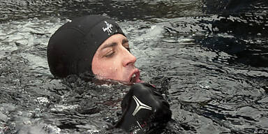 Österreicher tauchte zu 100-m-Weltrekord