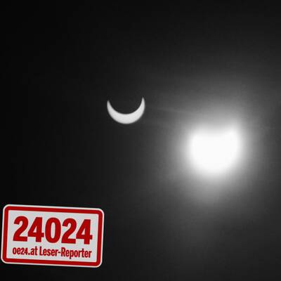Sonnenfinsternis über Österreich