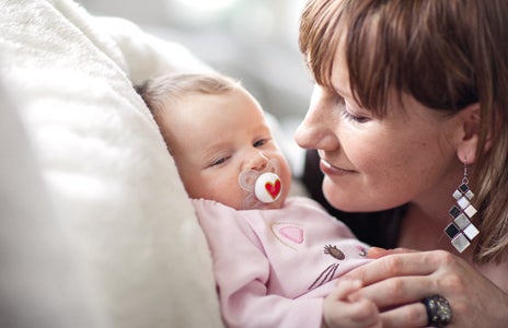 Renate Götschl Tochter Baby Lara Muttertag