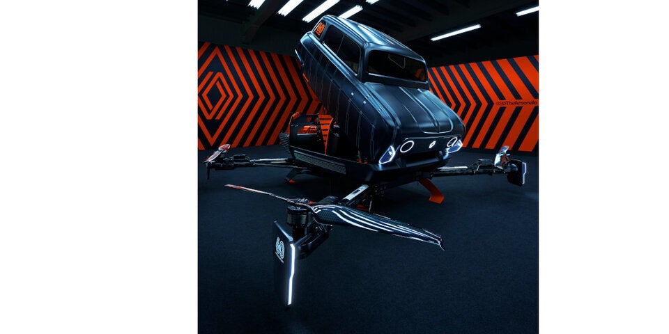 Renault baut einen fliegenden R4